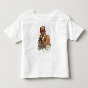 T-shirts Wa-Em-Boesh-Kaa, um chefe do Chippeway
