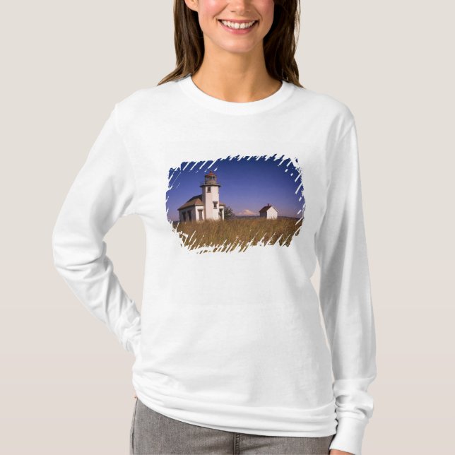 T-shirts WA, Ilha Maury, Farol Point Robinson, (Frente)