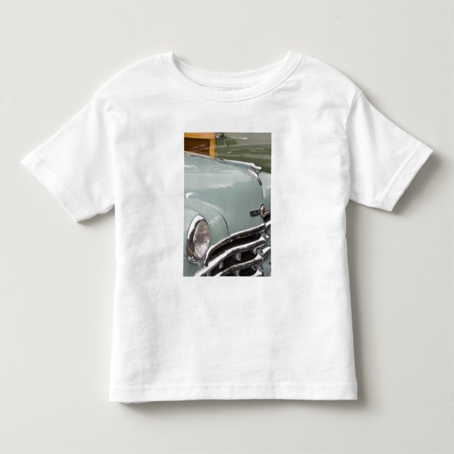 T-shirts WA, Seattle, automóvel americano clássico. 3 (Frente)