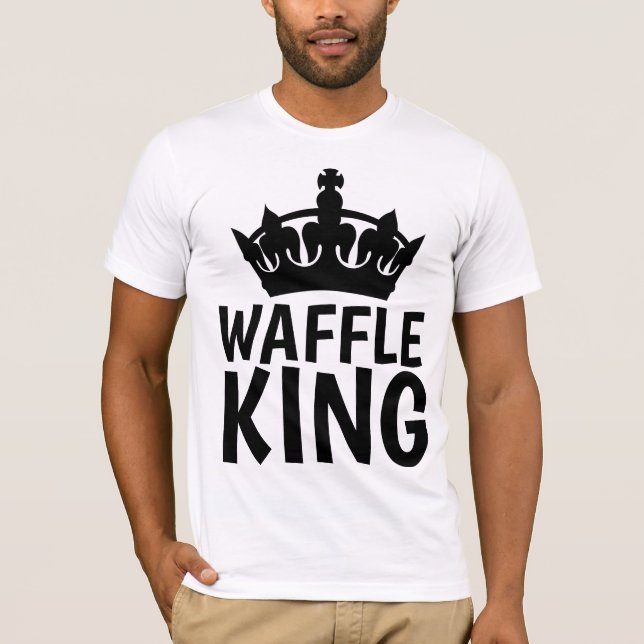 T-Shirts WAFFLE KING (Frente)