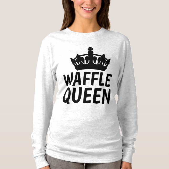 T-shirts WAFFLE RAINHA (Frente)