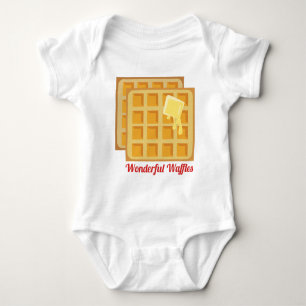 T-shirts Waffles maravilhosos