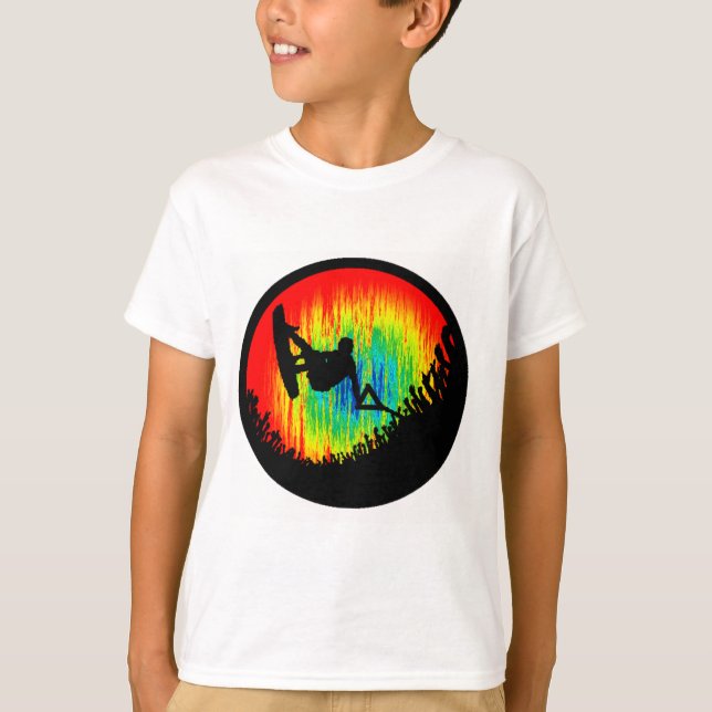 T-shirts Wakeboard o Wakeboarder (Frente)