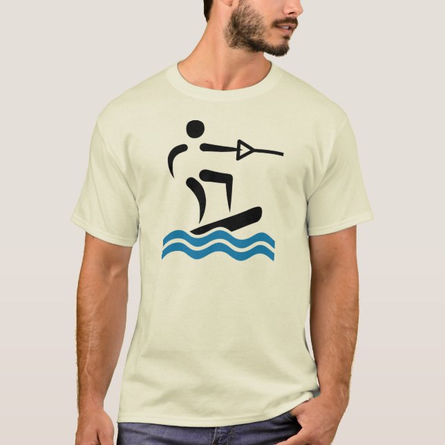 T-shirts Wakeboarding (Frente)