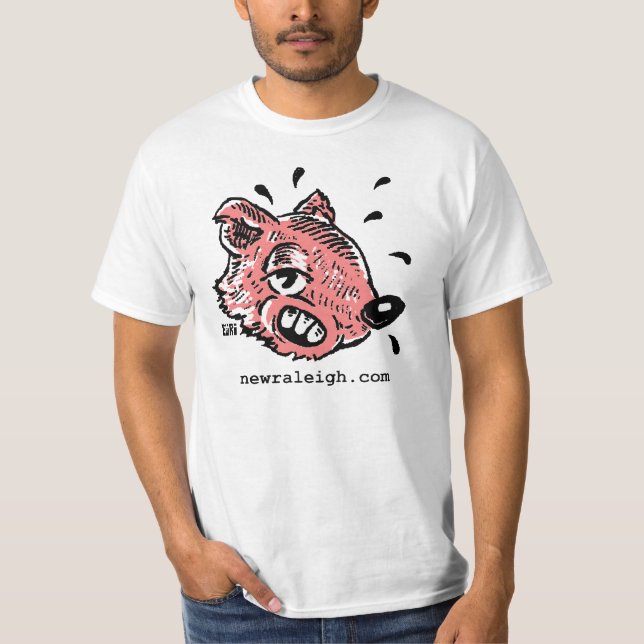 T-SHIRTS WALEIGH O ESQUILO (Frente)