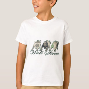 T-shirts Wall Street/money