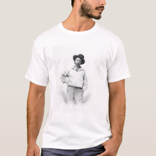 T-shirts Walt Whitman, frontispiece 'às folhas de