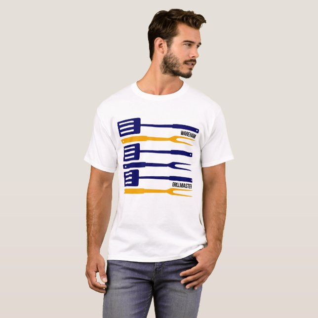 T-shirts Wareham Grillmaster Tee (Frente Completa)
