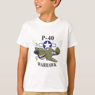 T-shirts warhawk p-40