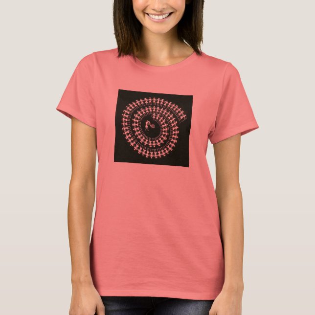 T-shirts Warli Dance T Shirt (Frente)