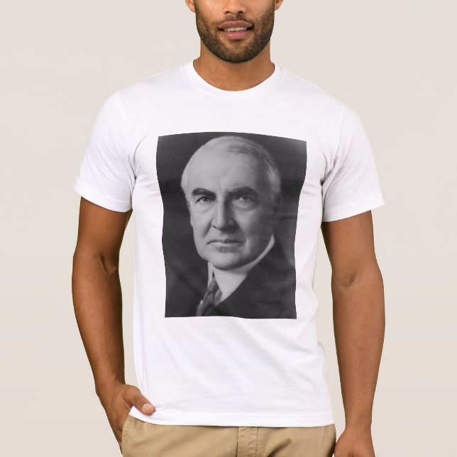 T-shirts Warren G. Harding 29 (Frente)