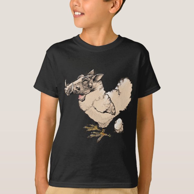 T-shirts Wart-Hen (Frente)