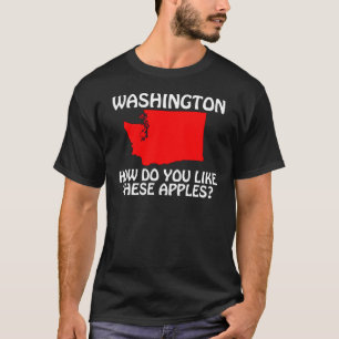 T-shirts Washington - como fazem você gostam destas maçã