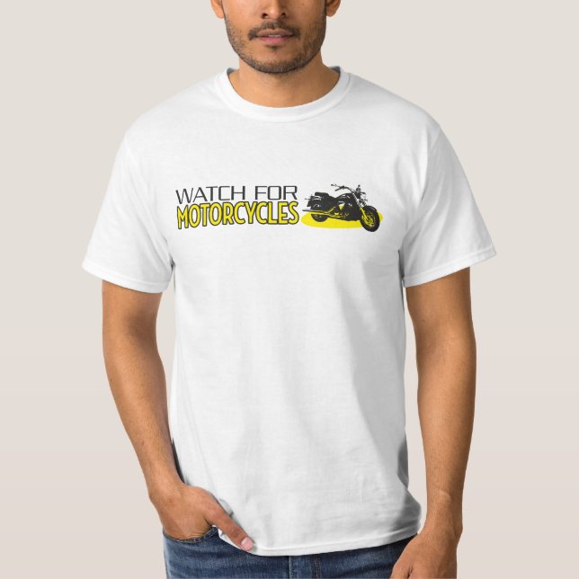 T-shirts WatchForMotorcycles (Frente)