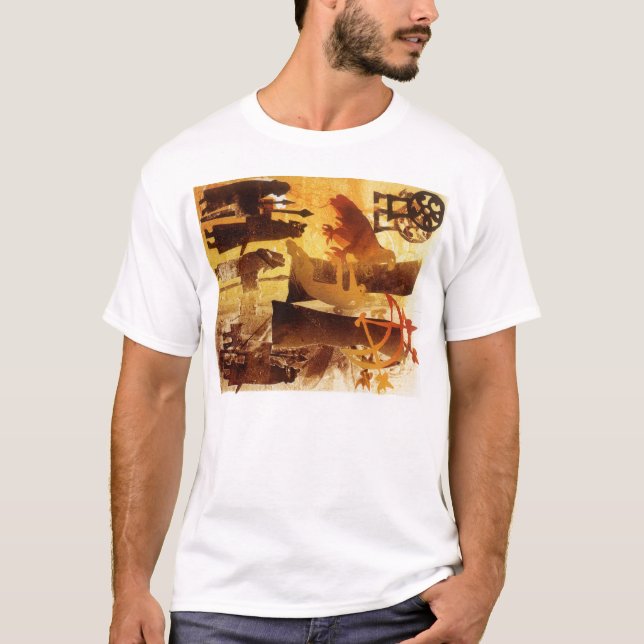 T-shirts Watchstone e símbolos (Frente)