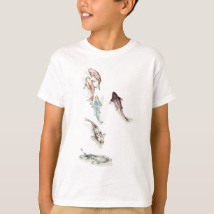 T-shirts Watercolor Koi Fish