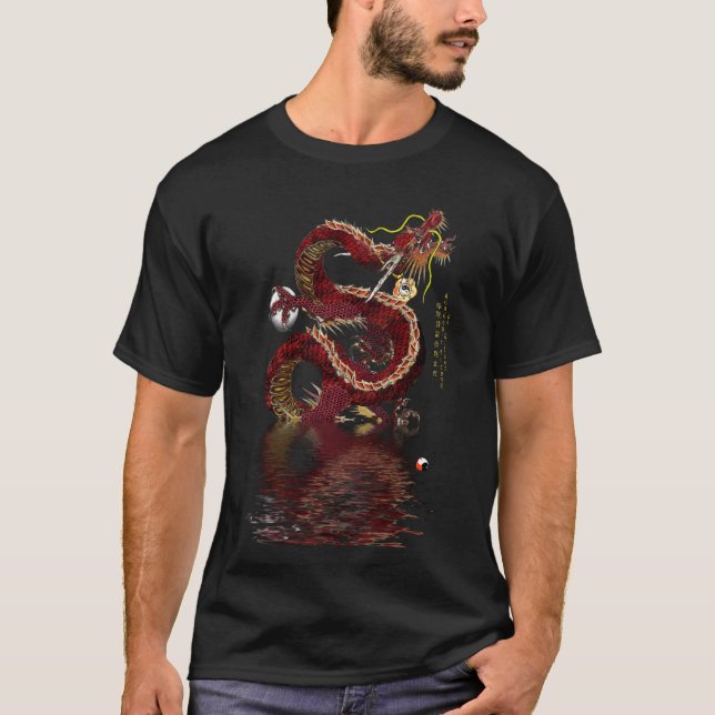 T-shirts WaterDragon, Academie2 (Frente)