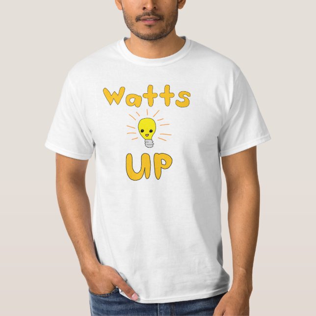 T-shirts Watts acima (Frente)