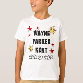 T-shirts Wayne, Parker, Kent #Adopted a adopção dos