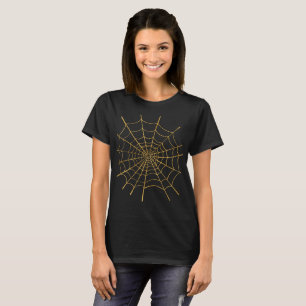T-shirts Web de Aranha Dourada