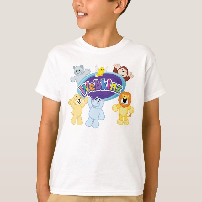 T-shirts Webkinz: Entrado e jogo (Frente)