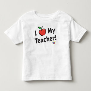 T-shirts Webkinz: Eu amo meu professor!