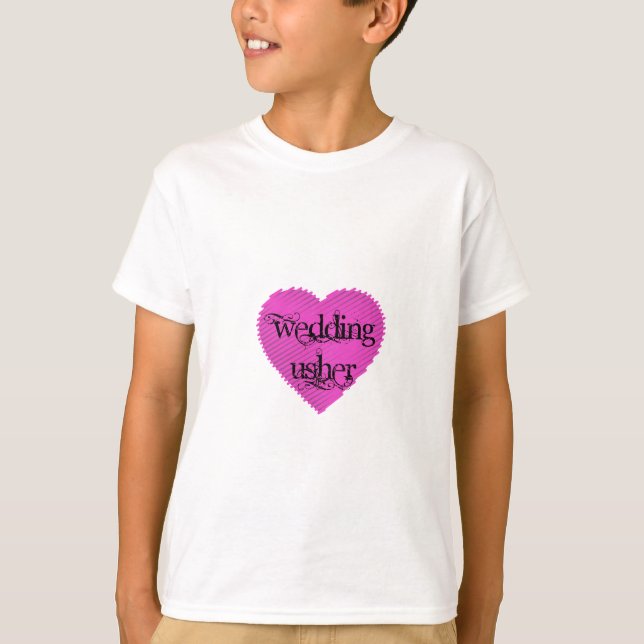 T-shirts Wedding Usher (Frente)