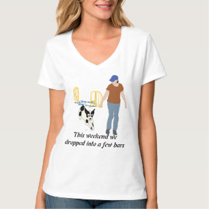 T-shirts Weekend deixar cair em bares