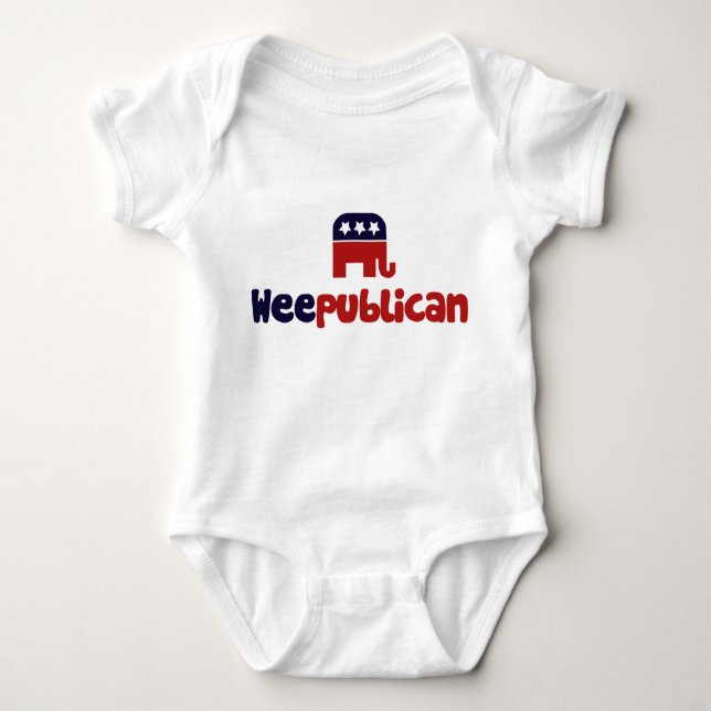 T-shirts Weepublican (Frente)