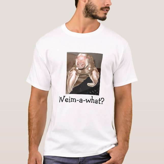 T-shirts Weim-um-que? (Frente)