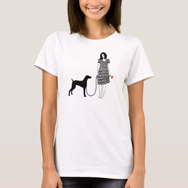 T-shirts Weimaraner (Frente)