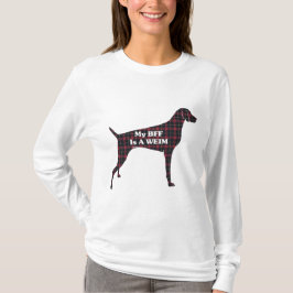 T-shirts Weimaraner BFF