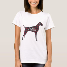 T-shirts Weimaraner BFF