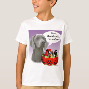T-shirts Weimaraner Halloween Candy