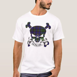 T-shirts Weir Tartan