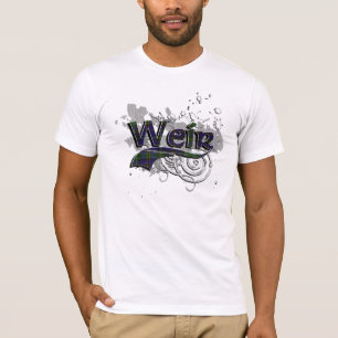 T-shirts Weir Tartan Grunge
