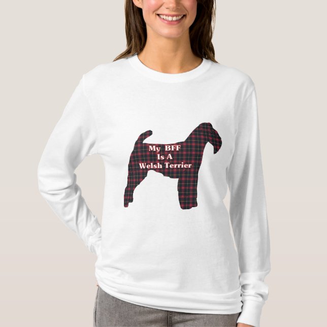 T-shirts Welsh Terrier BFF Gifts (Frente)