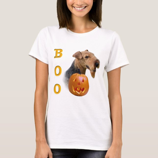 T-shirts Welsh Terrier Boo (Frente)