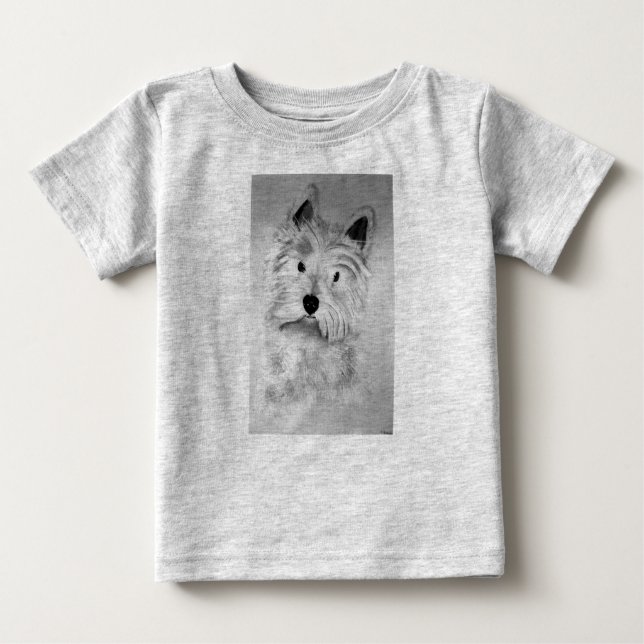 T-shirts West Highland White Terrier (Frente)