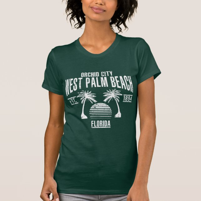 T-shirts West Palm Beach (Frente)