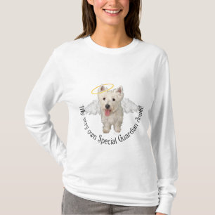 T-shirts Westie Guardian Angel