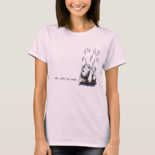 T-shirts Westie molhado