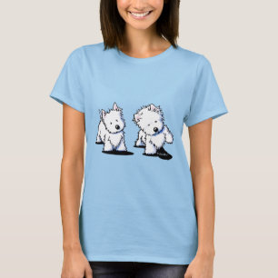 T-shirts Westies de Shadowboxing