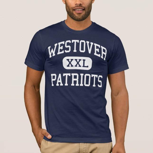 T-shirts Westover - patriotas - segundo grau - Albany (Frente)