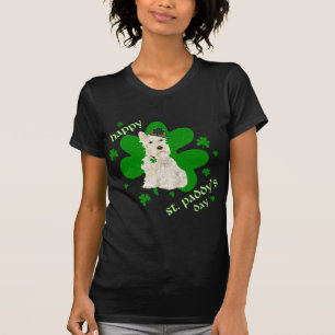 T-shirts Wheaten Scottish Terrier Dia de São Patrício