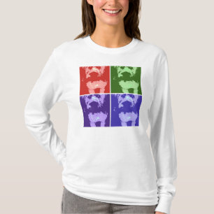 T-shirts Wheaton Terrier Pop Art