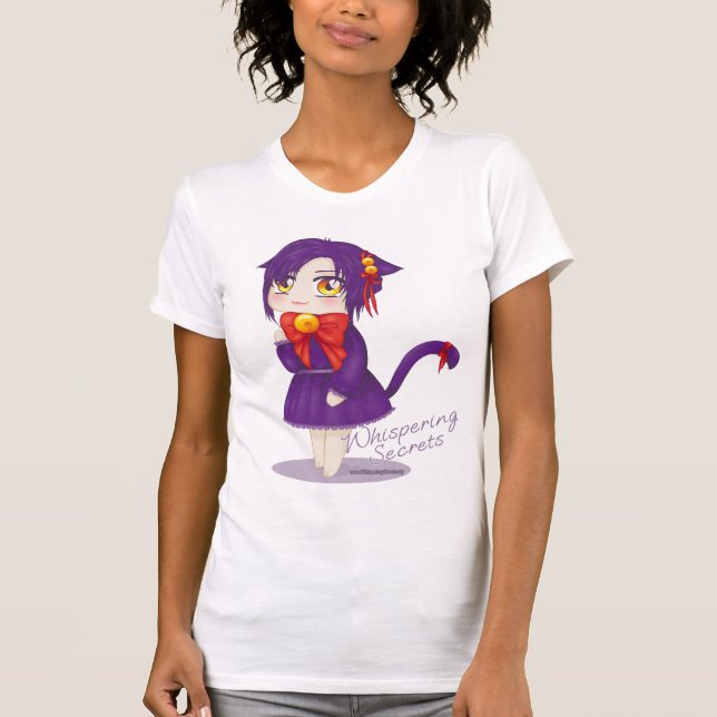 T-shirts Whispering Secrets mascote (Frente)