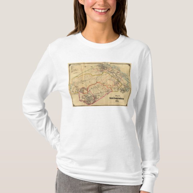 T-shirts White Plains, Harrison, Rye, New York (Frente)