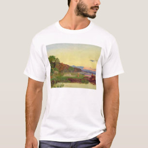 T-shirts Whitlingham, Norfolk, 1860 (óleo em canvas)