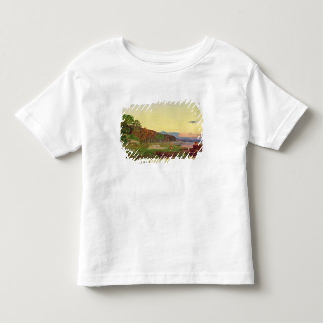 T-shirts Whitlingham, Norfolk, 1860 (óleo em canvas) (Frente)